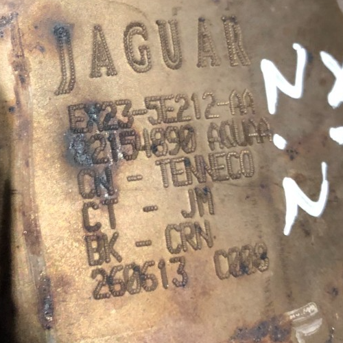 JAGUAR XF 2015 2.2 DIESEL CATALYTIC CONVERTER EX23-5E212-AA