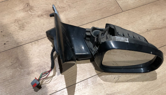 JAGUAR XF X250 DRIVERS O/S Wing Mirror -8 WIRES