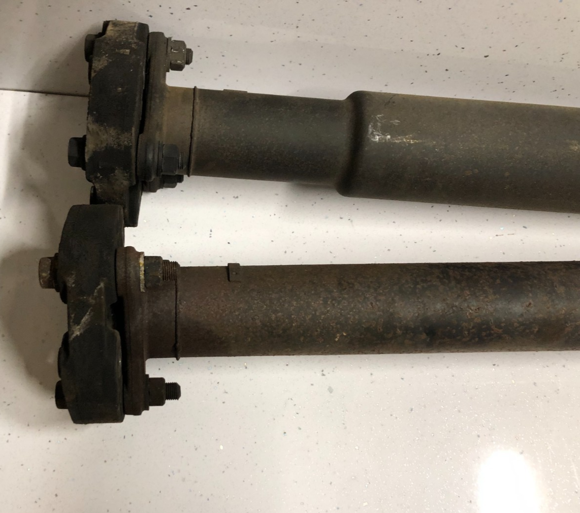 JAGUAR S TYPE 2.7 DIESEL FRONT/BACK COMPLETE PROP SHAFT