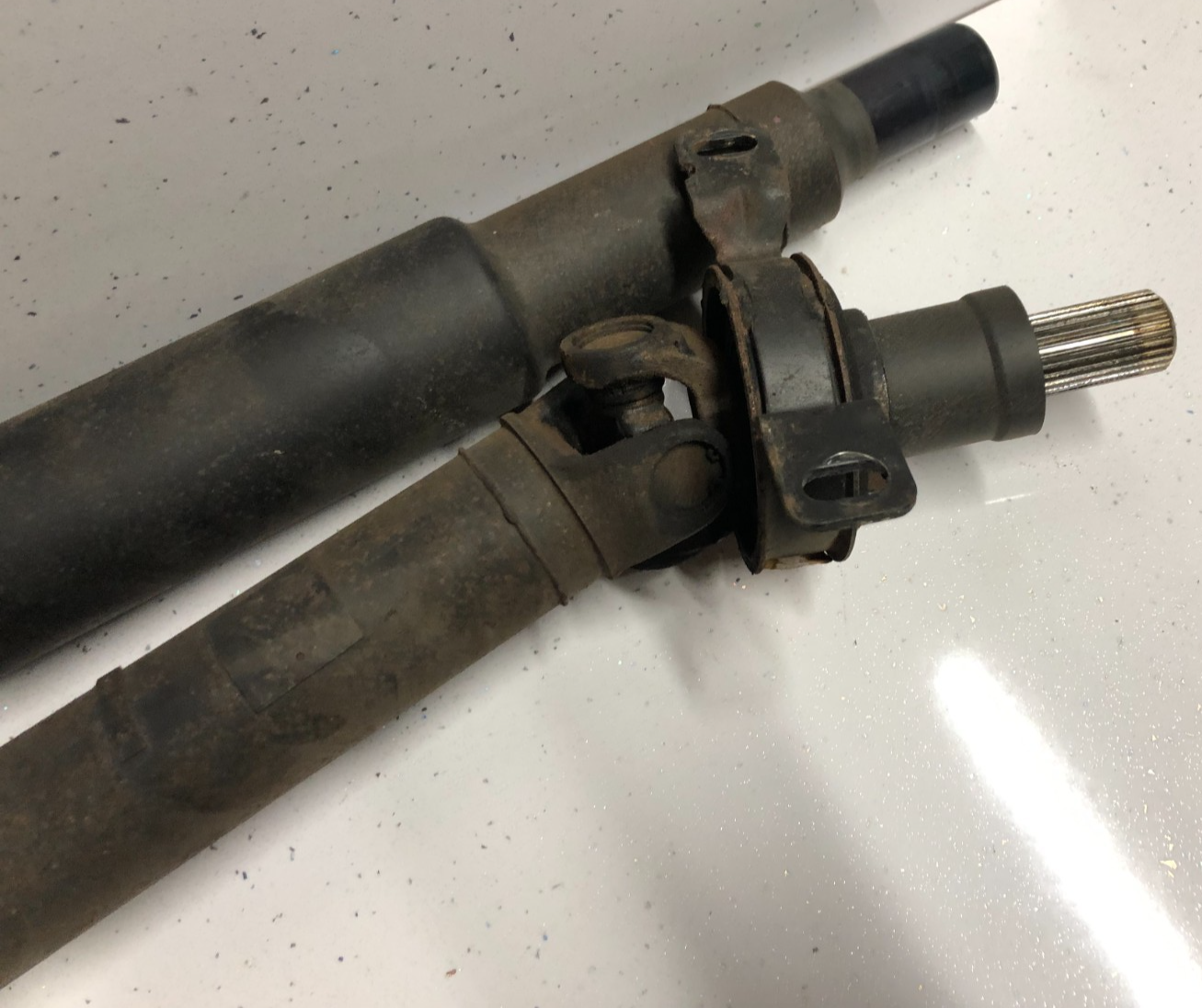 JAGUAR S TYPE 2.7 DIESEL FRONT/BACK COMPLETE PROP SHAFT