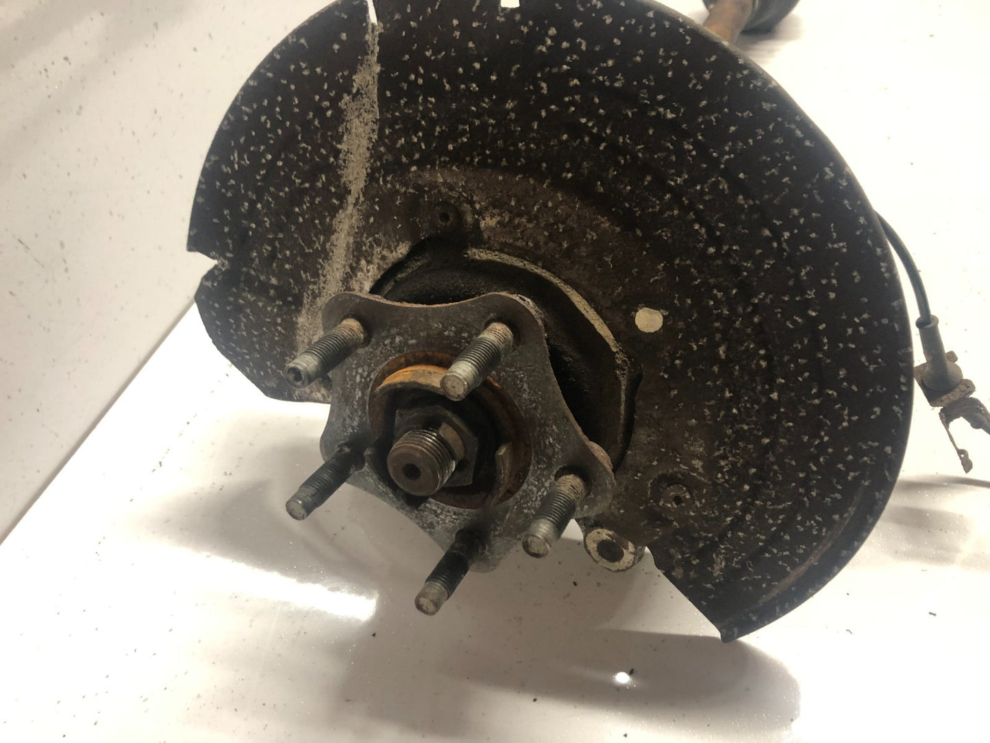 JAGUAR XF X250 2.7D DRIVERS RIGHT REAR HUB WHEEL BEARING & DRIVEHAFT ASSEMBLY