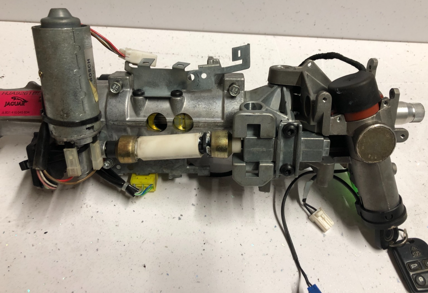 JAGUAR XK8 XKR 2000-2002 POWERED UPPER STEERING COLUMN HJA9261BB