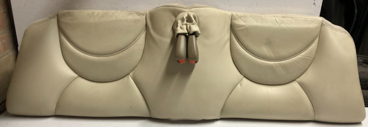 JAGUAR XK8 1996-2005RECARO REAR INTERIOR LEATHER SEAT BENCH IN IVORY
