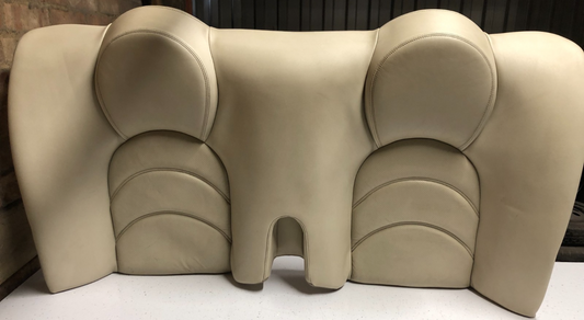 JAGUAR XK8 1996-2005 RECARO REAR INTERIOR LEATHER SEAT IN IVORY