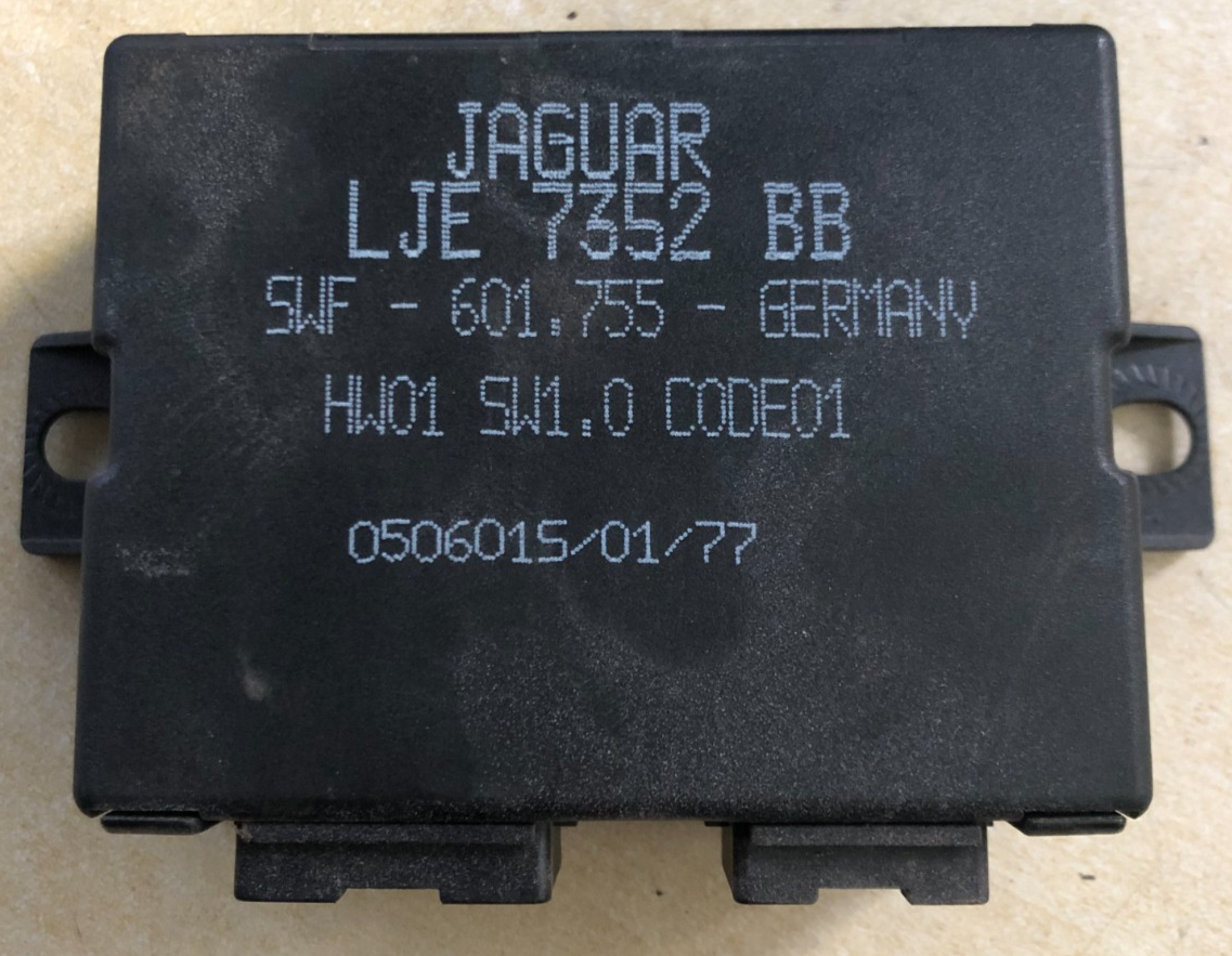 Jaguar XK8 XKR 2000-2002 PARKING SENSOR / REVERSING AID MODULE LJE7352BB