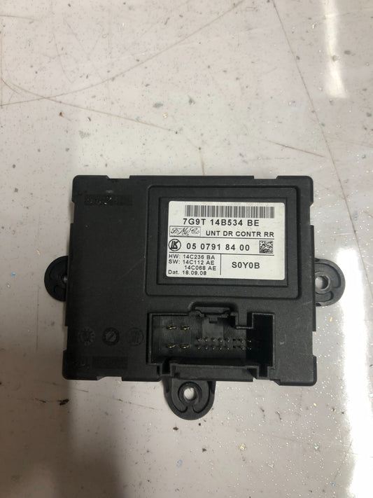 JAGUAR XF 2008-2009 REAR DOOR MODULE 7G9T-14B534-BE