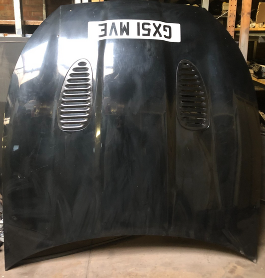 JAGUAR XKR BONNET HOOD BLACK 1999-06