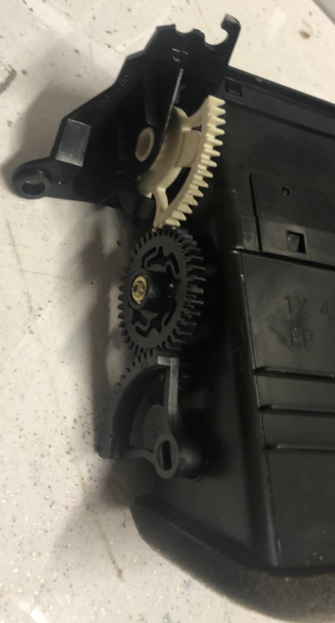 JAGUAR X TYPE DASHBOARD VENT BLACK