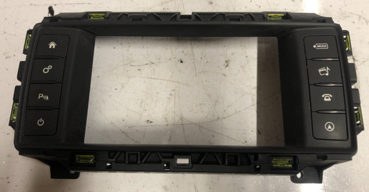 JAGUAR XE F-PACE 2015-2020 DASHBOARD CONSOLE SWITCH PANEL ASSEMBLY GX73-19F211KB