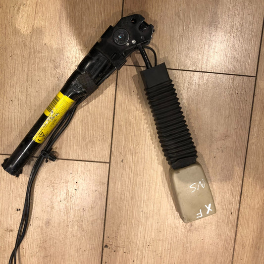 JAGUAR XF nearside Front Seatbelt Belt Buckle Pre Tensioner cream