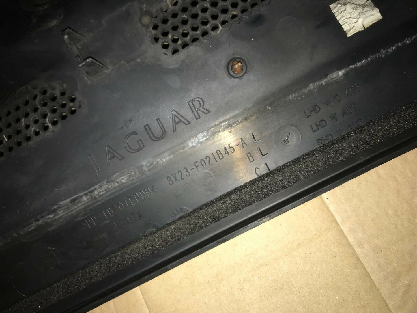 Jaguar XF 2008-2012 Offside Driver Side Scuttle Panel 8X23-F02IB45-A (RHD)