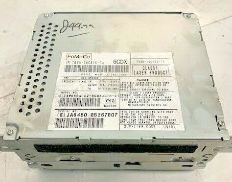 JAGUAR XF RADIO STEREO HEAD UNIT 7G9N-14C230-TA