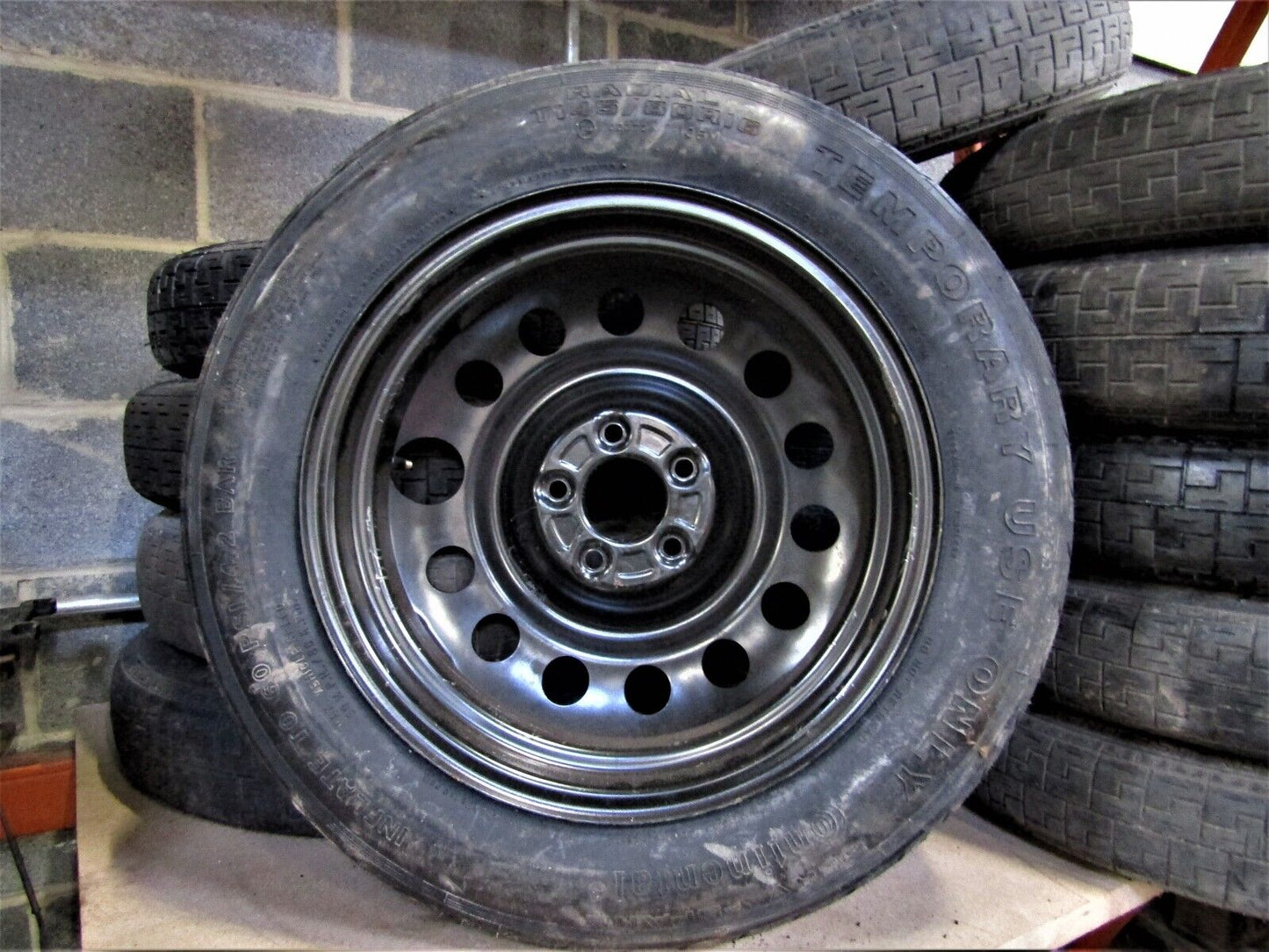 JAGUAR S-TYPE SPACE SAVER SPARE WHEEL 145/80/16