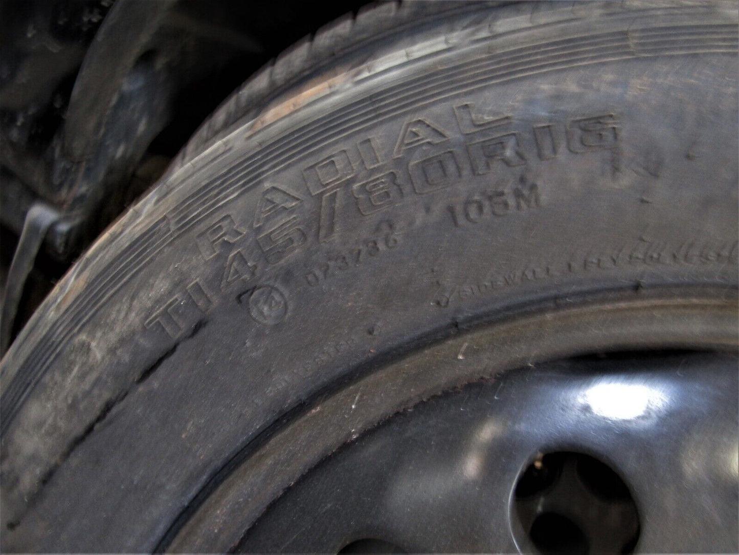 JAGUAR S-TYPE SPACE SAVER SPARE WHEEL 145/80/16