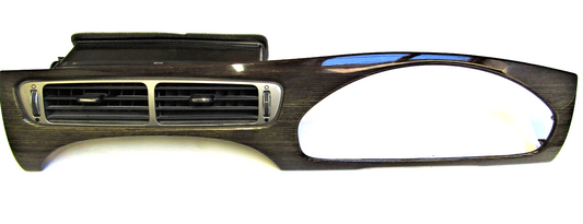 JAGUAR X TYPE DASH AIR VENTS SURROUND TRIM 1X43 F045H48BK WOOD FINISH