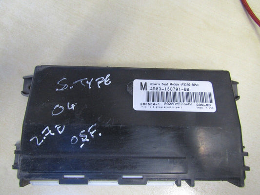 JAGUAR S-TYPE SEAT CONTROL UNIT ECU DRIVER SIDE 4R83-13C791-BB 2004 - 2007