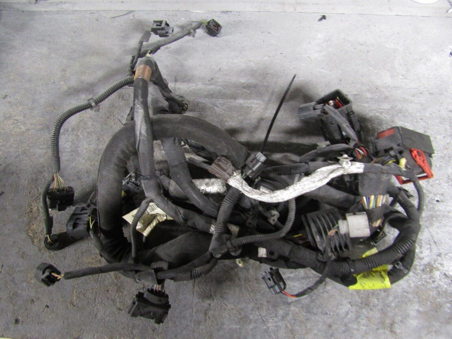 JAGUAR XF X250 3.0D TDV6 COMPLETE ENGINE WIRING LOOM 9X2Q-9H589-CC/CD 2007 - 2011