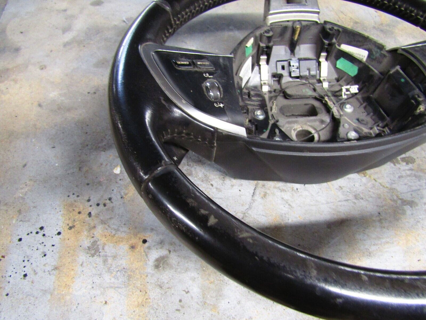 JAGUAR XF X250 FACELIFT MULTIFUNCTON STEERING WHEEL CX23ABLEG