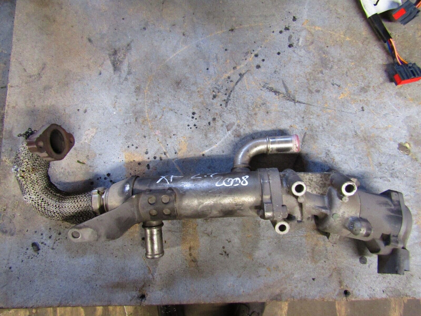 JAGUAR XF /S TYPE 2.7 DIESEL O/S/F EGR VALVE WITH COOLER 4R8Q90475BC 4R8Q9Y493BJ