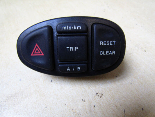 JAGUAR S-TYPE 1999- 2003 HAZARD & TRIP COMPUTER SWITCH CONTROL BUTTON