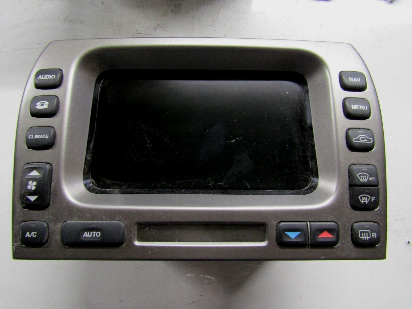 JAGUAR X TYPE SAT NAV SCREEN UNIT 9X43 10E889 BA