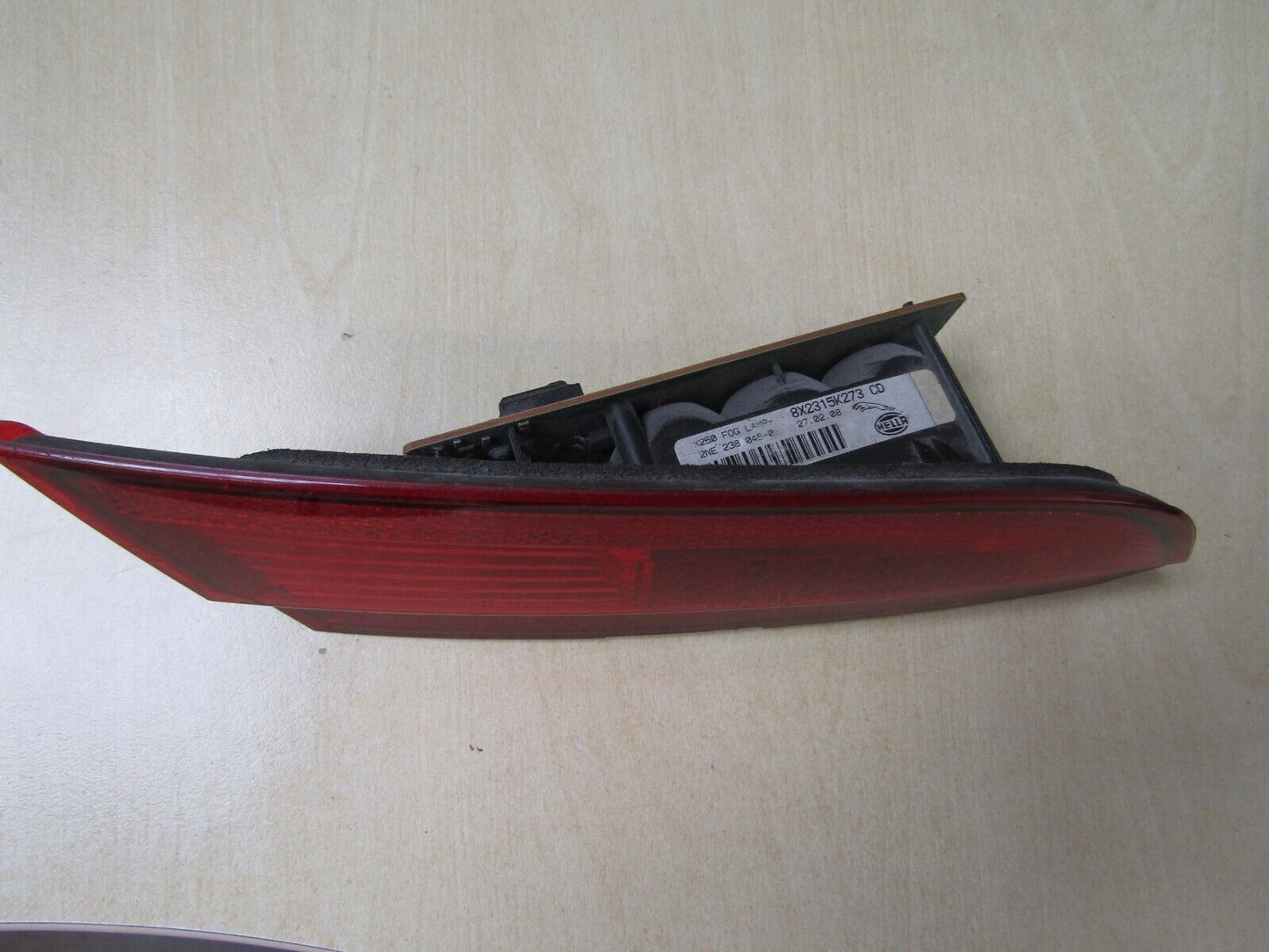 Jaguar XF LEFT PASSENGER Near Side Rear Inner Fog Tail Light 8X2315K273CD