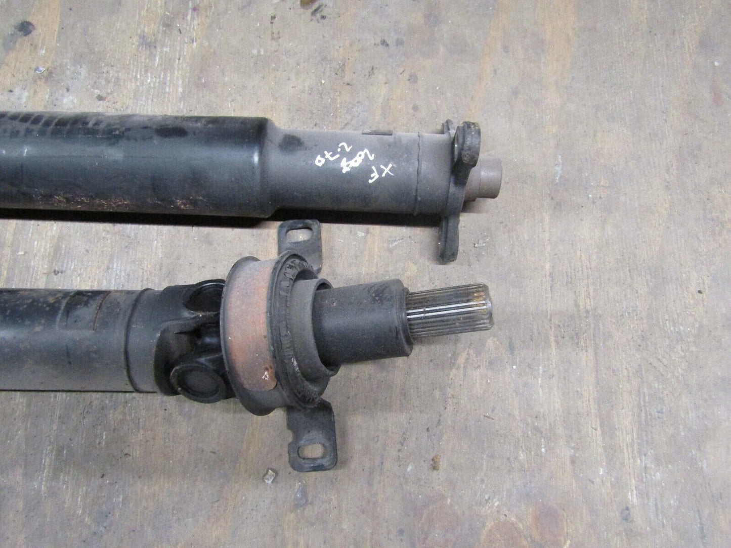 JAGUAR XF 2.7 DIESEL AUTO FRONT/BACK COMPLETE PROP SHAFT