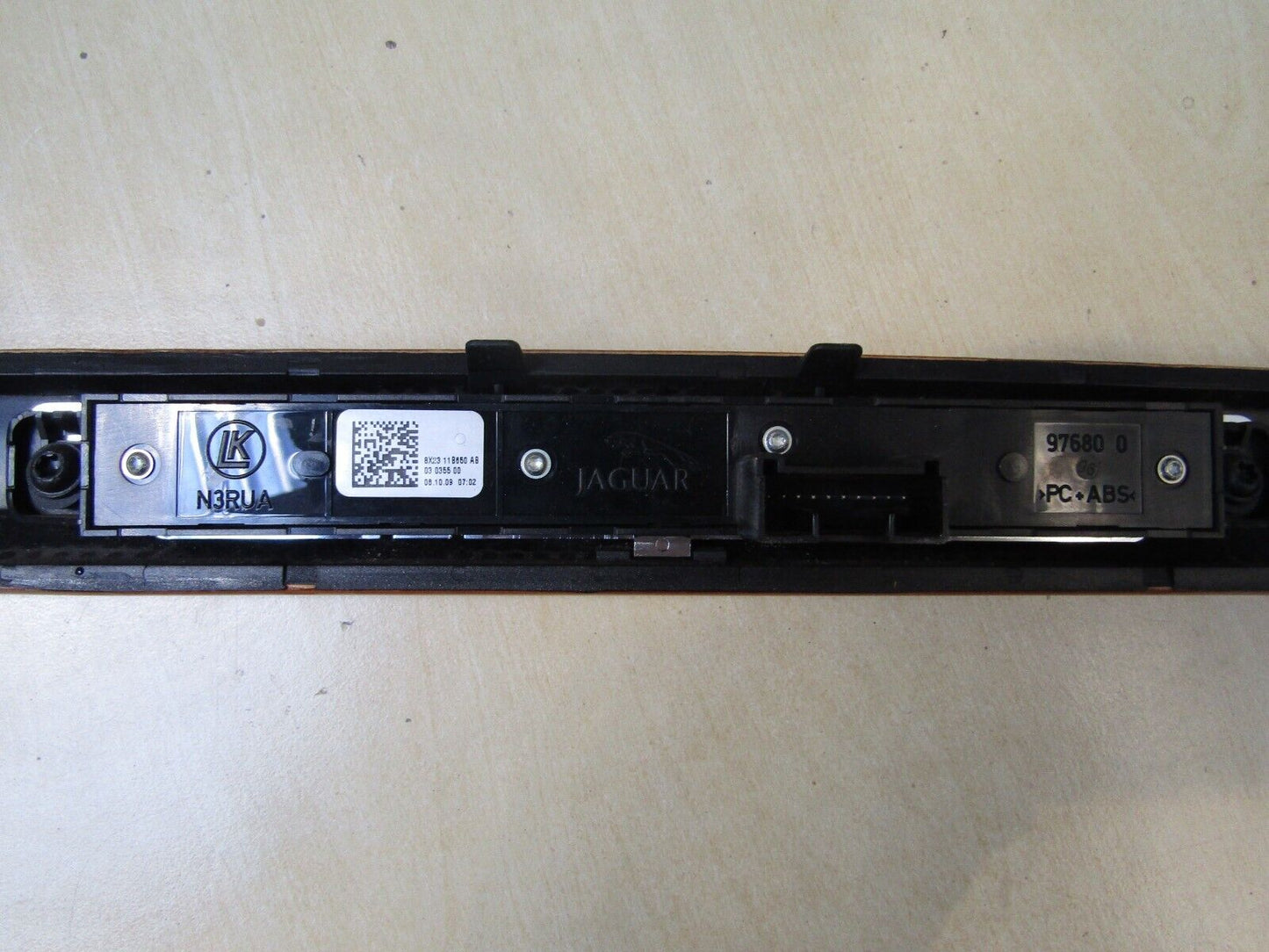 JAGUAR XF HAZARD CENTRAL SWITCH CONTROLS AND TRIM 8X23-11B650 AB