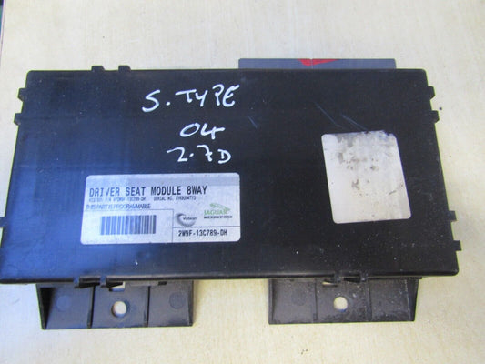 Jaguar S TYPE, Drivers Seat Ecu Module 2W9F-13C789-DH 2004-2010