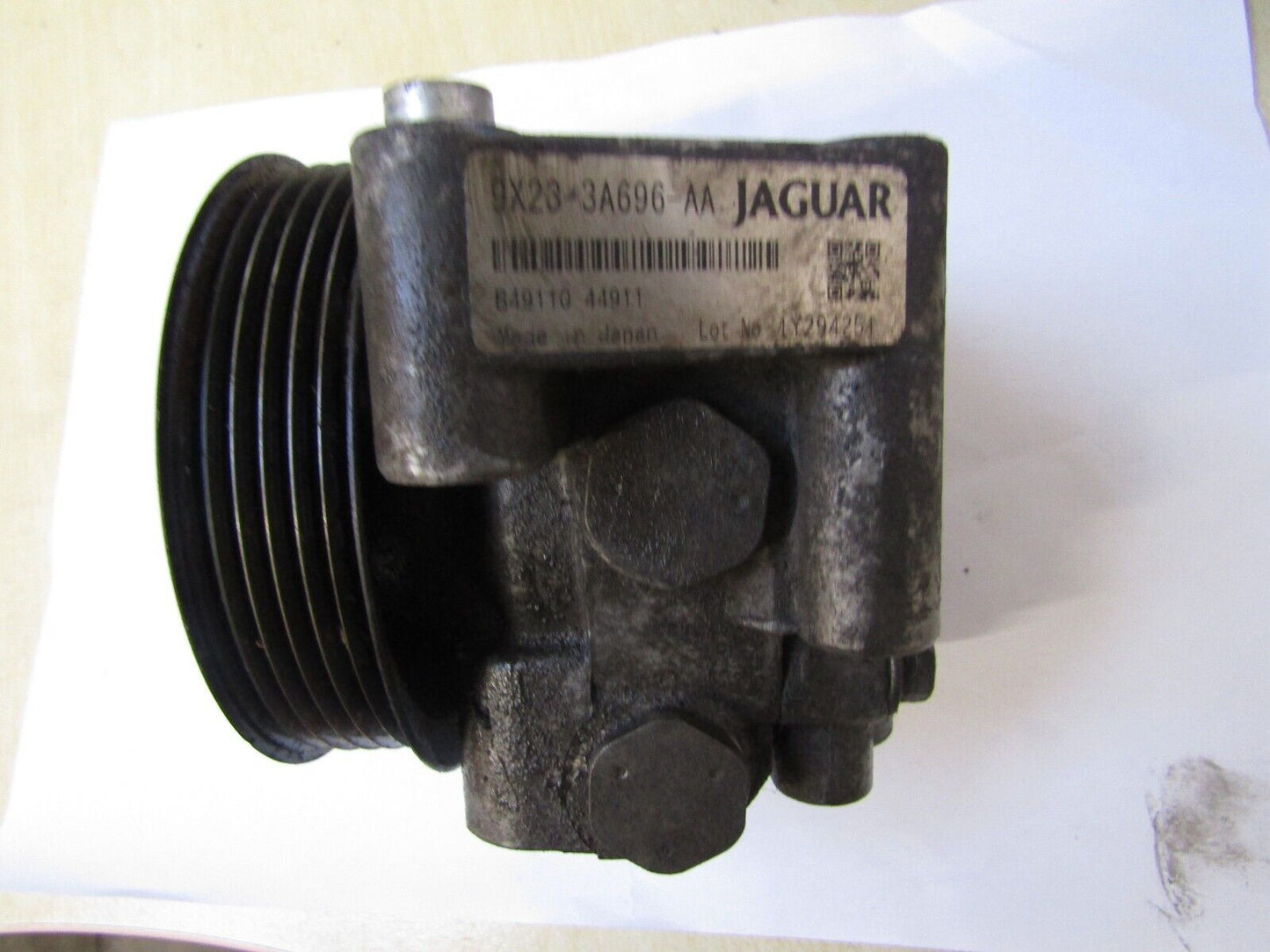 JAGUAR XF X250 2.2 POWER STEERING PUMP UNIT 9X23-3A696-AA 2011-2015