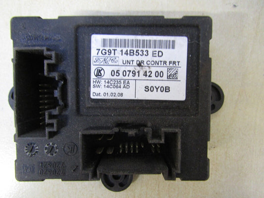 JAGUAR XF X250 DOOR CONTROL MODULE UNIT 7G9T-14B533-ED