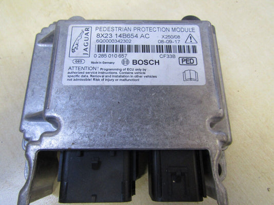 JAGUAR XF X250 PEDESTRIAN PROTECTION CONTROL UNIT ECU 8X23-14B654-A