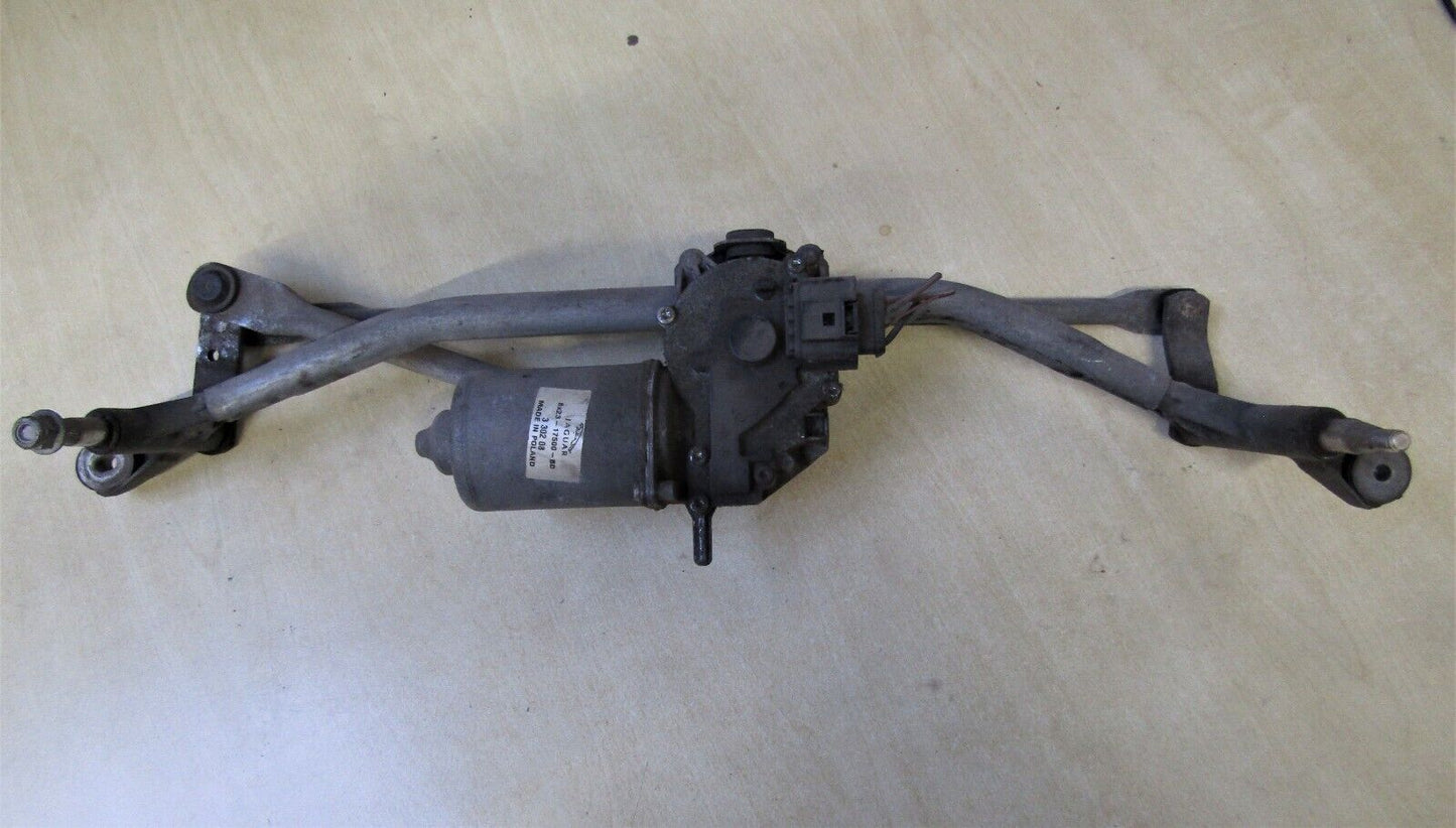 JAGUAR XF FRONT WIPER MOTOR AND LINKAGE 8X23-17500-BD 2007-2015