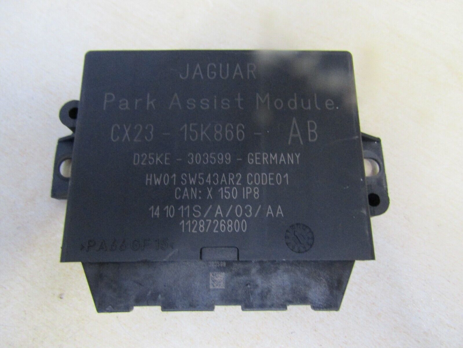 12-15 Jaguar XF XFR X250 Parking Aid Control Module Unit BW8315K866BA OEM