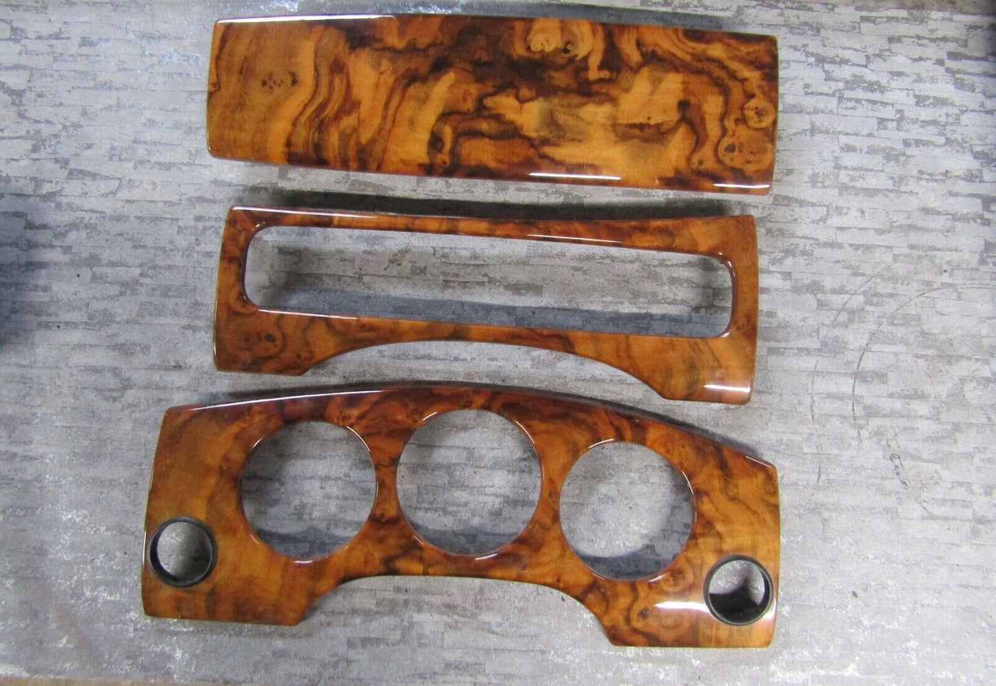 JAGUAR XJS 1984 Centre Dashboard Wood Trim £27.99 - UK JAGUAR XJS 1984 Centre Dashboard Wood Trim £27.99 - UK
