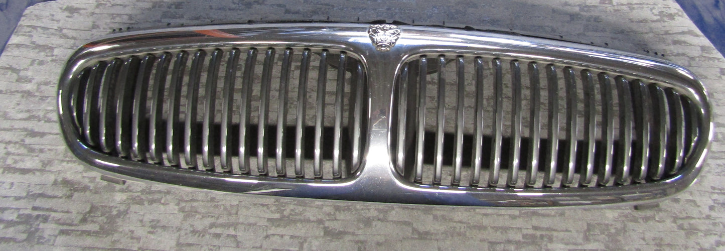 JAGUAR X TYPE CHROME RADIATOR GRILL 2001-2010