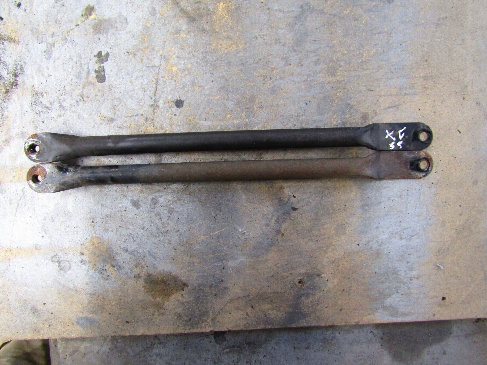 JAGUAR XF FRONT PANEL RADIATOR SUPPORT BRACE BRACKET PAIR - jaguar car ...
