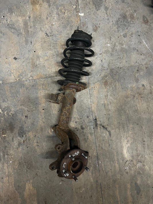 JAGUAR X-TYPE PASSENGER LEFT SHOCK ABSORBER SPRING WHEEL HUB ASSEMBLY (NEW BEARING)