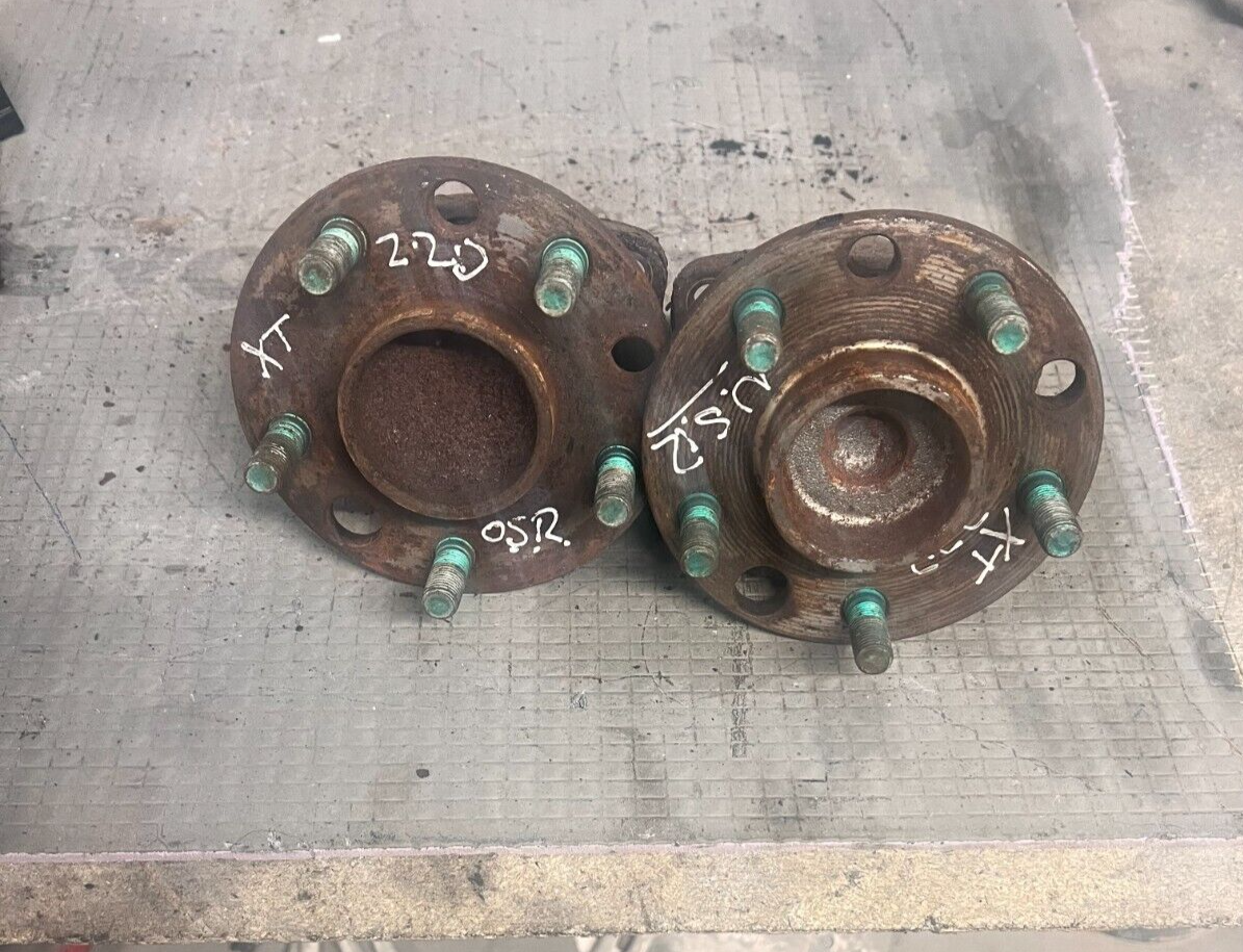 Jaguar X-Type 2.2D Rear Wheel Hub Bearing Pair