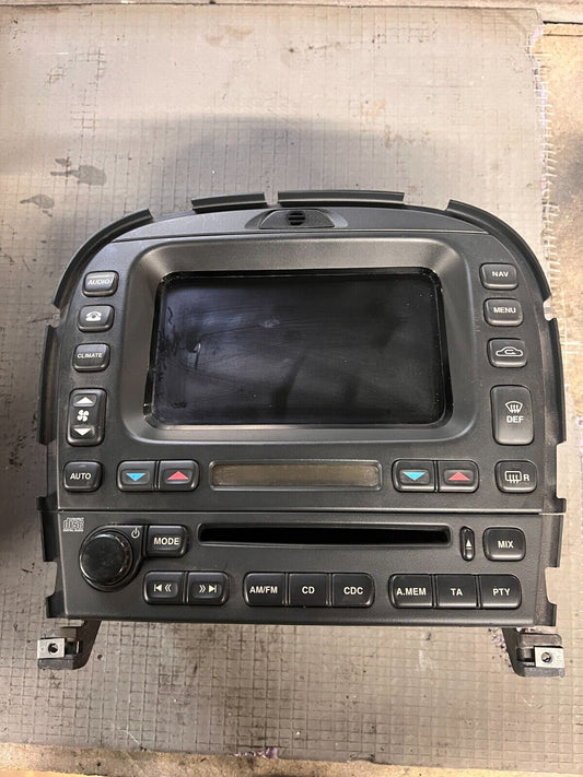 JAGUAR S-TYPE RADIO CD UNIT WITH CODE