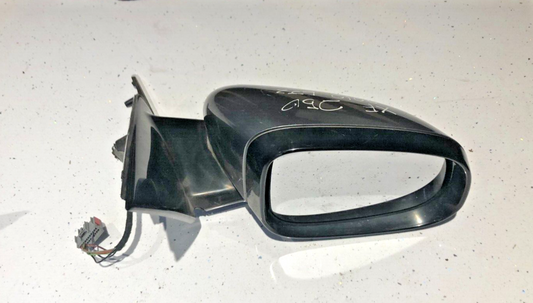 JAGUAR XF DRIVERS RIGHT O/S WING MIRROR FACELIFT 6 WIRE SILVER (LJZ)