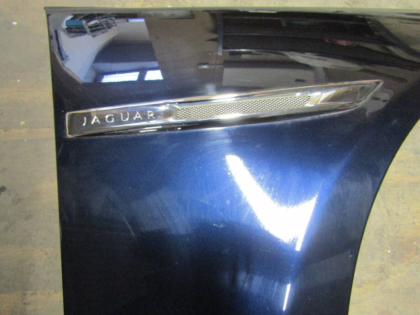 JAGUAR XJ X351 2011 RIGHT DRIVERS SIDE WING PANEL IN BLUE