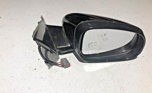 Jaguar XF X250 O/S DRIVERS DOOR WING MIRROR 6 WIRES (NO COVER WING MIRROR ONLY)