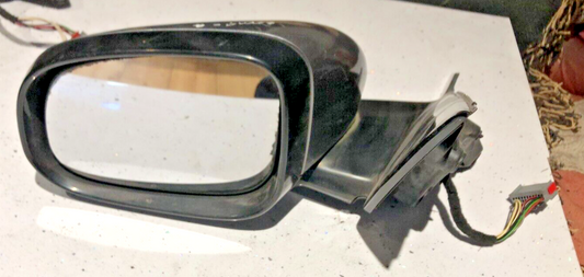 JAGUAR XF X250 PASSENGERS N/S DOOR WING MIRROR WITH HOUSING FACELIFT 8 WIRES