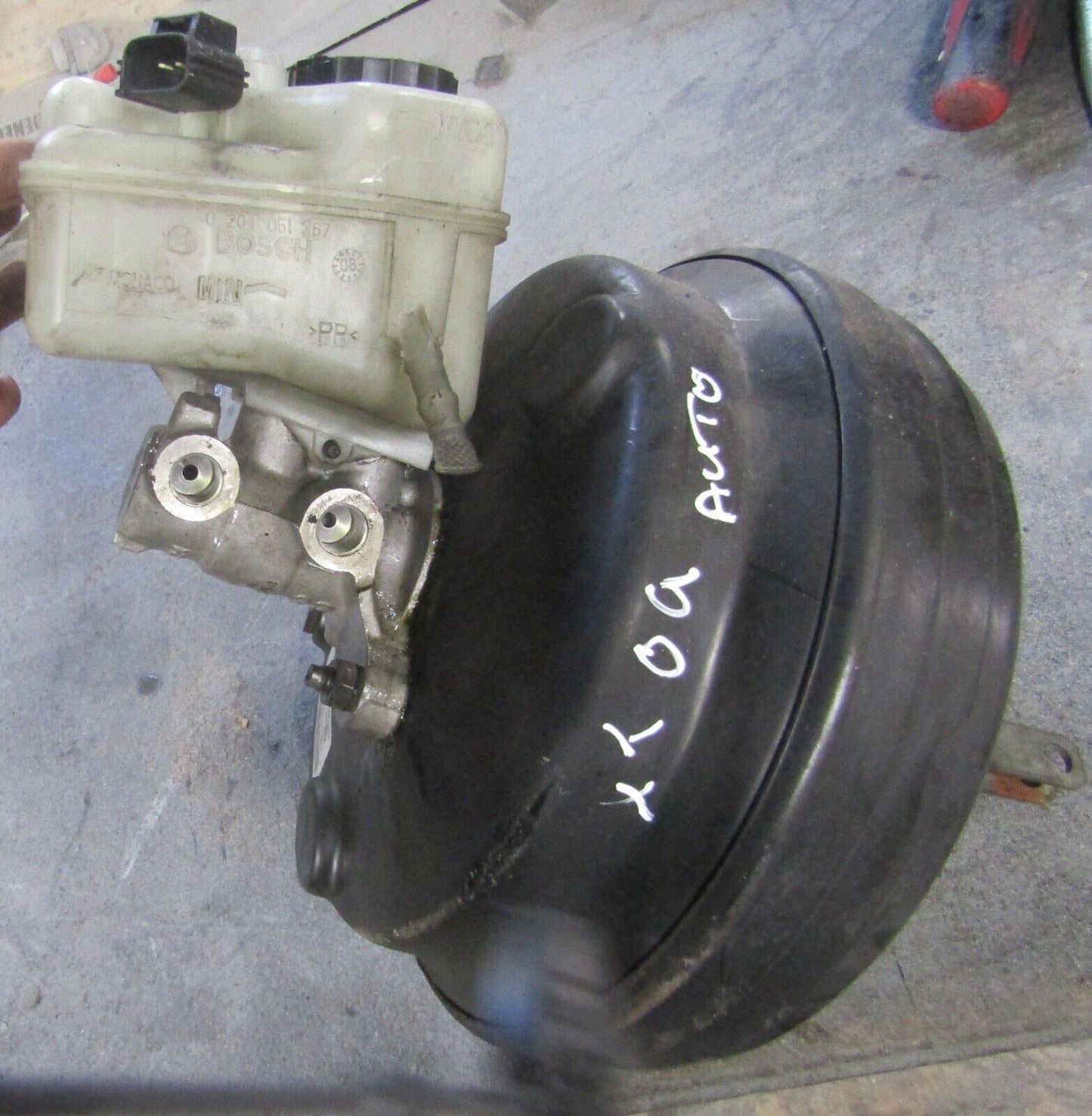 JAGUAR X TYPE BRAKE SERVO+ MASTER CYLINDER 7X43 2B195-BC/BB