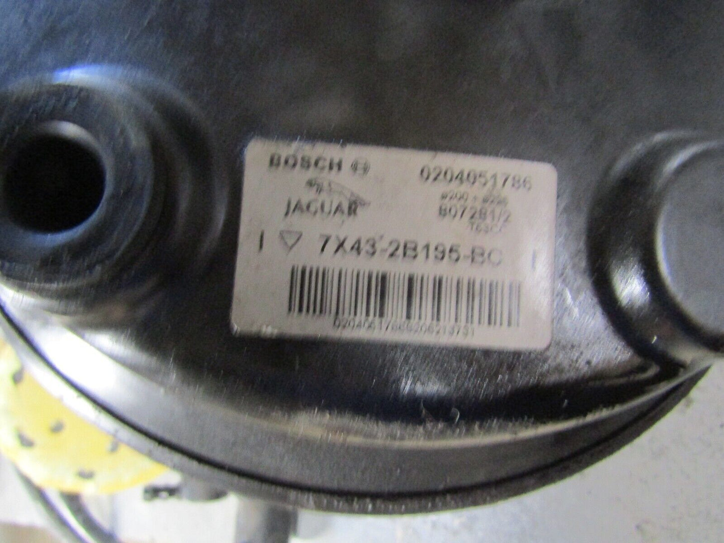 JAGUAR X TYPE BRAKE SERVO+ MASTER CYLINDER 7X43 2B195-BC/BB