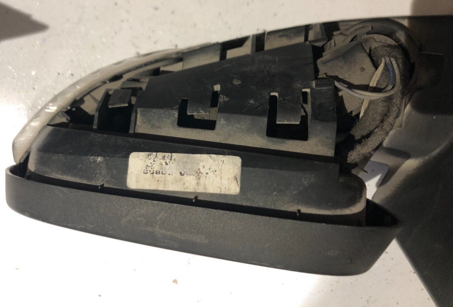 JAGUAR XF X250 Passenger N/S Wing Mirror POWERFOLD, PUDDLE LIGHT 16 WIRES