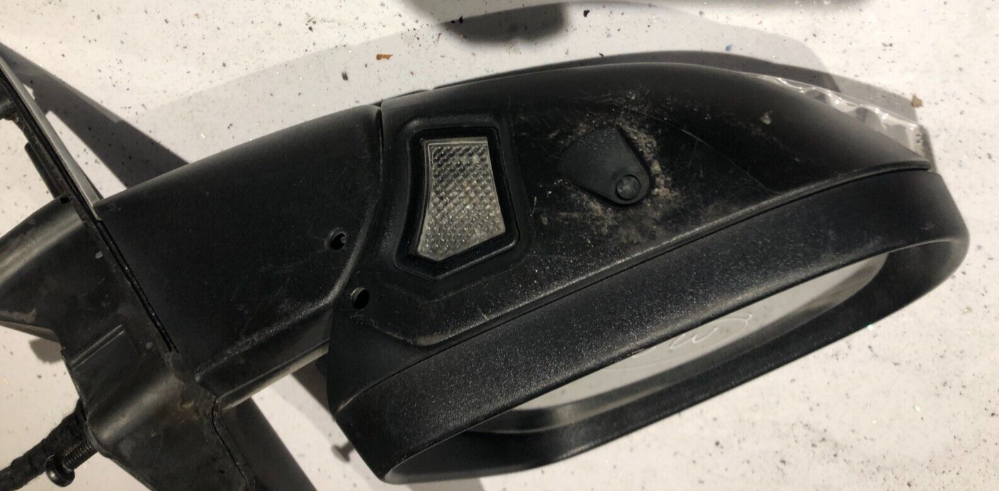 JAGUAR XF X250 Passenger N/S Wing Mirror POWERFOLD, PUDDLE LIGHT 16 WIRES