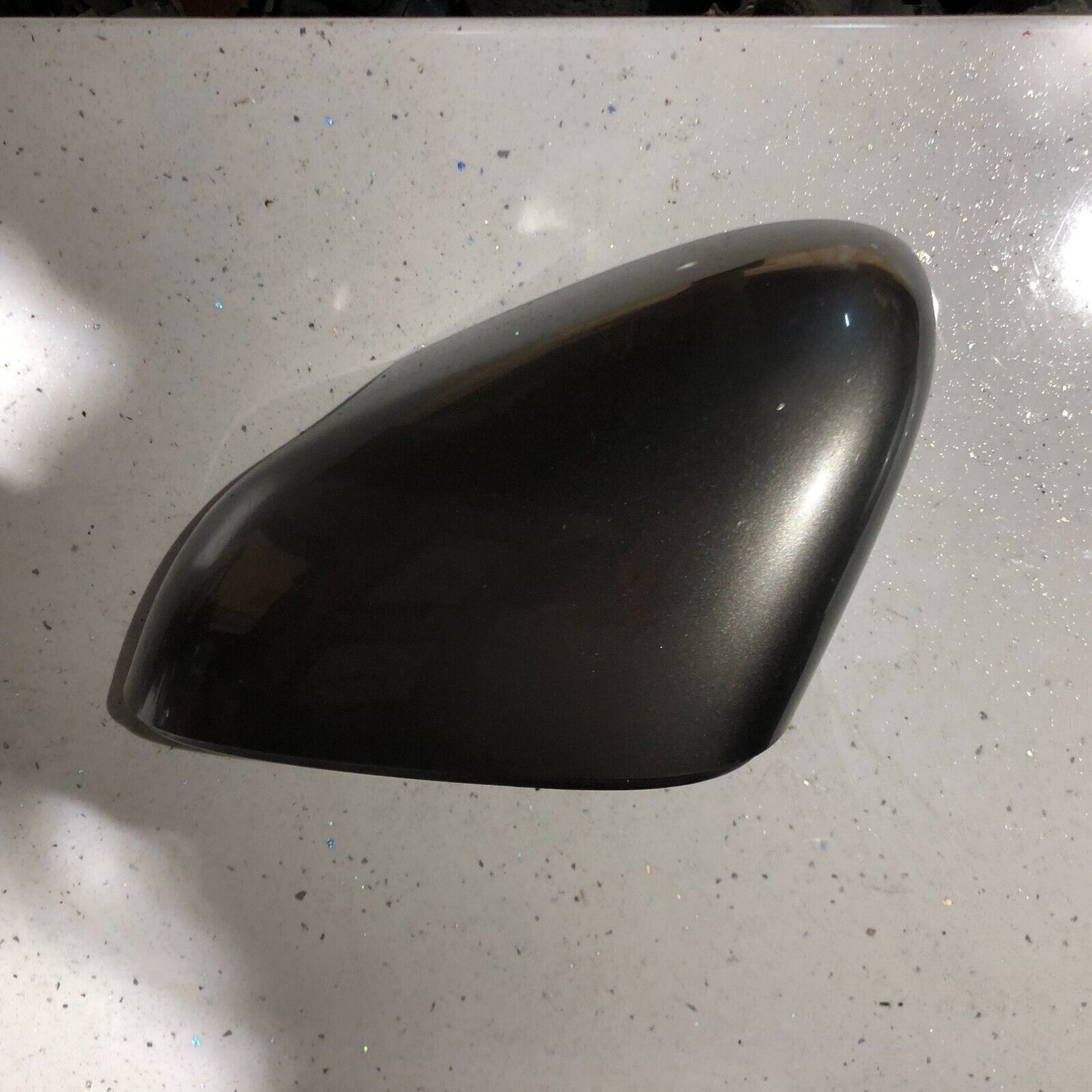 JAGUAR XF X250 PASSENGER N/S DOOR WING MIRROR COVER/HOUSING SILVER (LMR)