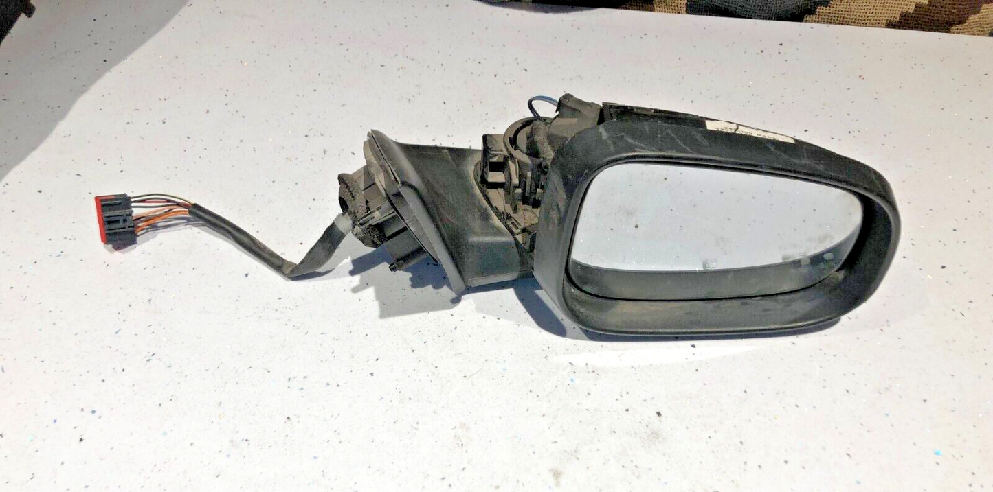 JAGUAR X TYPE FACELIFT DRIVERS O/S  DOOR WING MIRROR 9 WIRE POWERFOLD FACELIFT